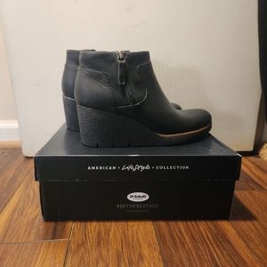 Dr. Scholls black booties